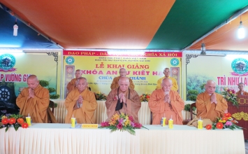 Tp. HCM: Phật giáo Củ Chi khai giảng khóa ACKH PL 2561 DL: 2017